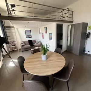  Appartement Loft Chaleureux - Climatisation - Wifi - 650 M Du Palais Des Festivals,